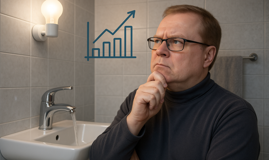Kylpyhuoneen lattialämmityksen vaikutus sähkönkulutukseen